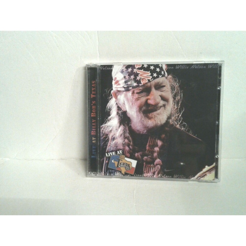 Willie Nelson Live at Billy Bob's Texas CD/DVD 2004 Smith Music Group 2 Disc Set